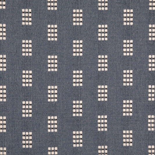 D5033 Abstract & Geometric Wedgewood Blue Charlotte Fabrics