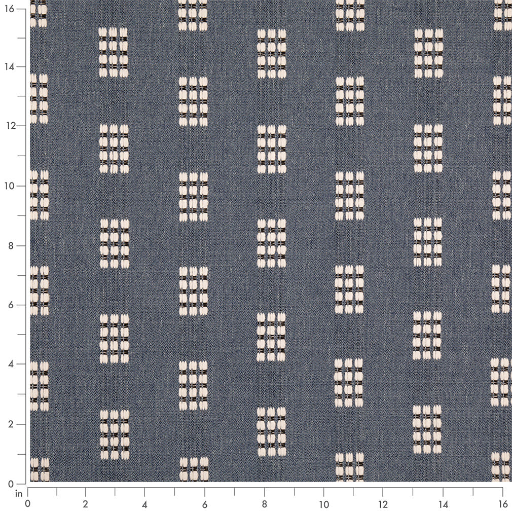 D5033 Abstract & Geometric Wedgewood Blue Charlotte Fabrics