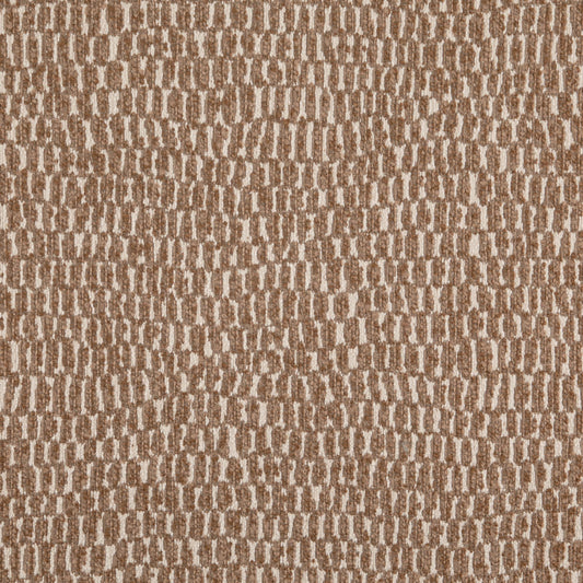 D5034 Abstract & Geometric Camel Brown Charlotte Fabrics