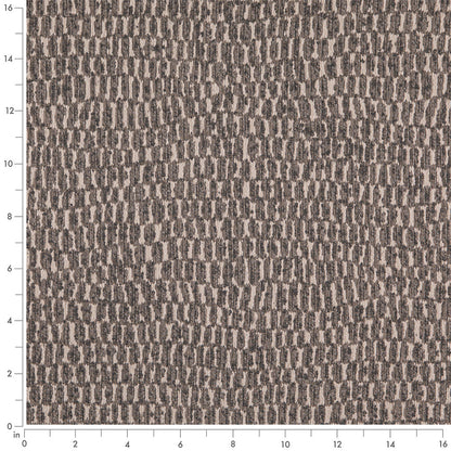 D5036 Abstract & Geometric Cement Grey & Silver Charlotte Fabrics