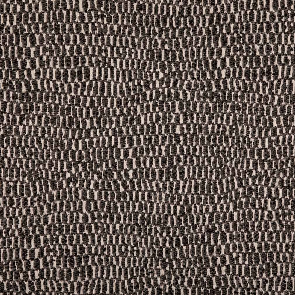 D5037 Abstract & Geometric Soot Black Charlotte Fabrics