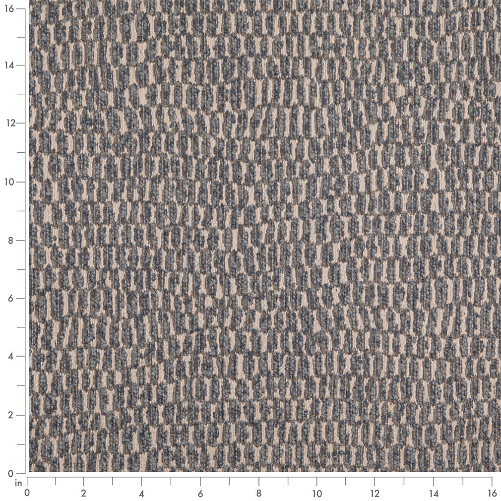 D5039 Abstract & Geometric Coastal Blue Charlotte Fabrics