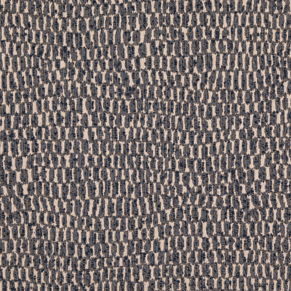 D5040 Abstract & Geometric Marine Blue Charlotte Fabrics