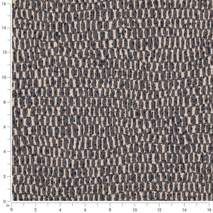 D5040 Abstract & Geometric Marine Blue Charlotte Fabrics