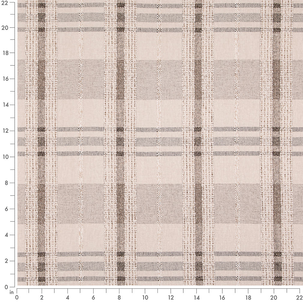 D5053 Plaid Beige Beige & Taupe Charlotte Fabrics