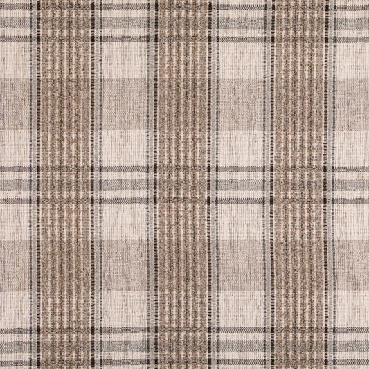 D5054 Plaid Shitake Beige & Taupe,Grey & Silver Charlotte Fabrics