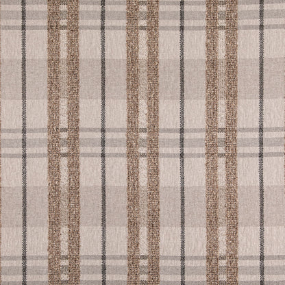 D5055 Plaid Pumice Grey & Silver Charlotte Fabrics
