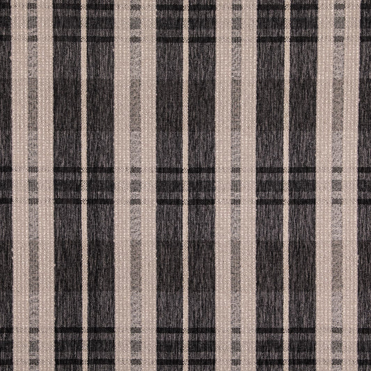 D5056 Plaid Shadow Black Charlotte Fabrics