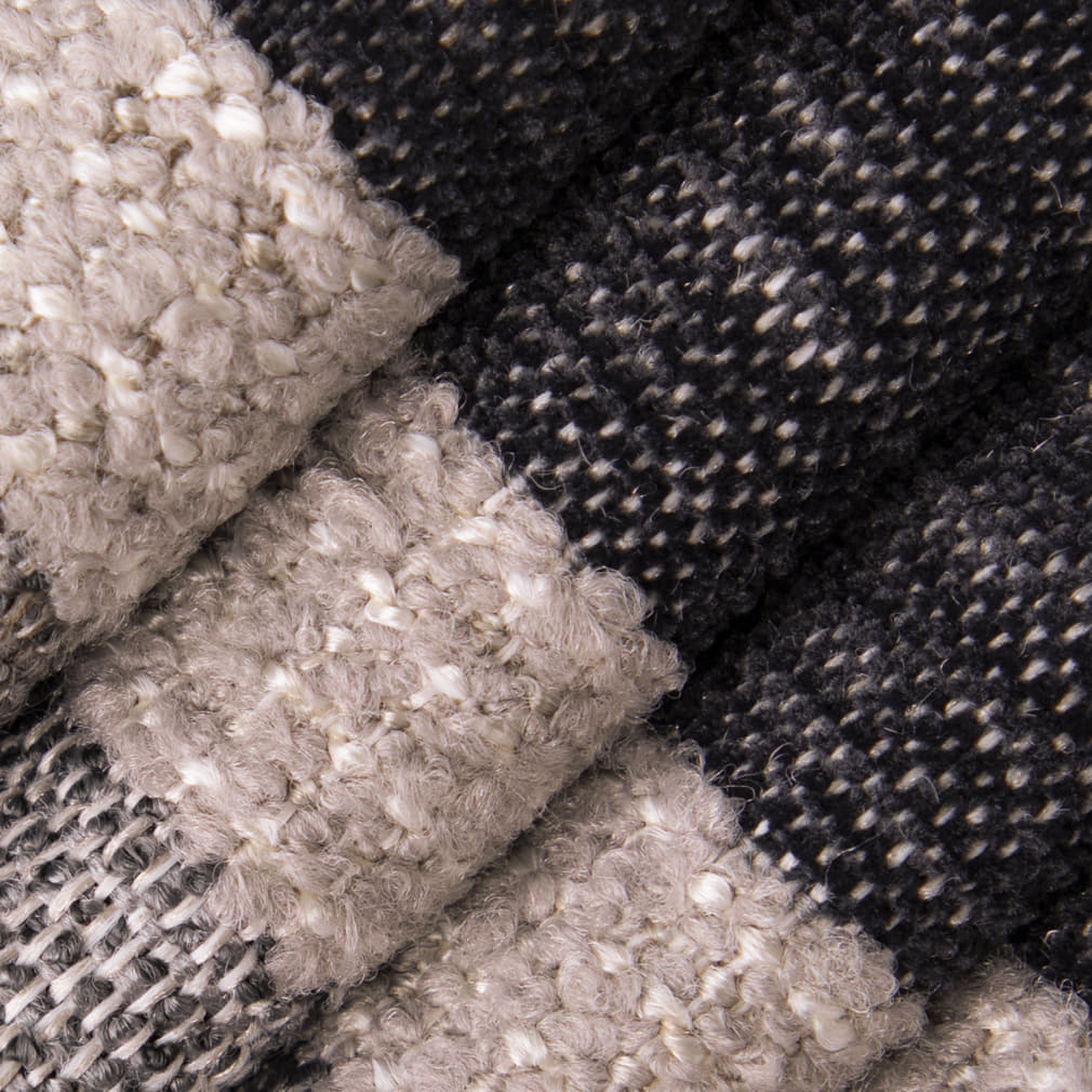 D5056 Plaid Shadow Black Charlotte Fabrics