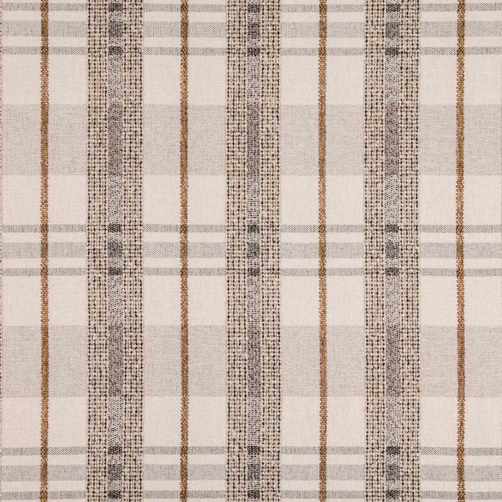 D5058 Plaid Antique Beige & Taupe Charlotte Fabrics