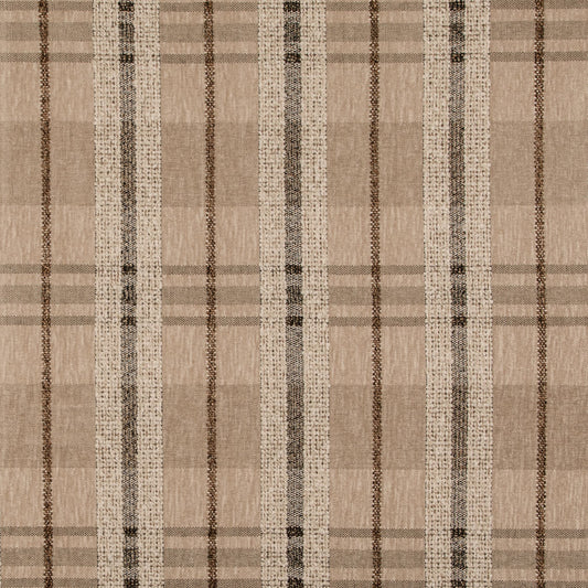 D5059 Plaid Latte Beige & Taupe Charlotte Fabrics