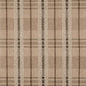 D5059 Plaid Latte Beige & Taupe Charlotte Fabrics