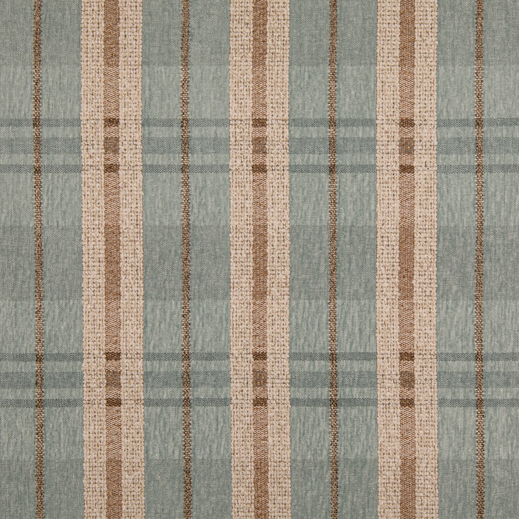 D5064 Plaid Spa Aqua & Teal Charlotte Fabrics