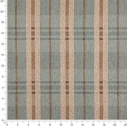 D5064 Plaid Spa Aqua & Teal Charlotte Fabrics