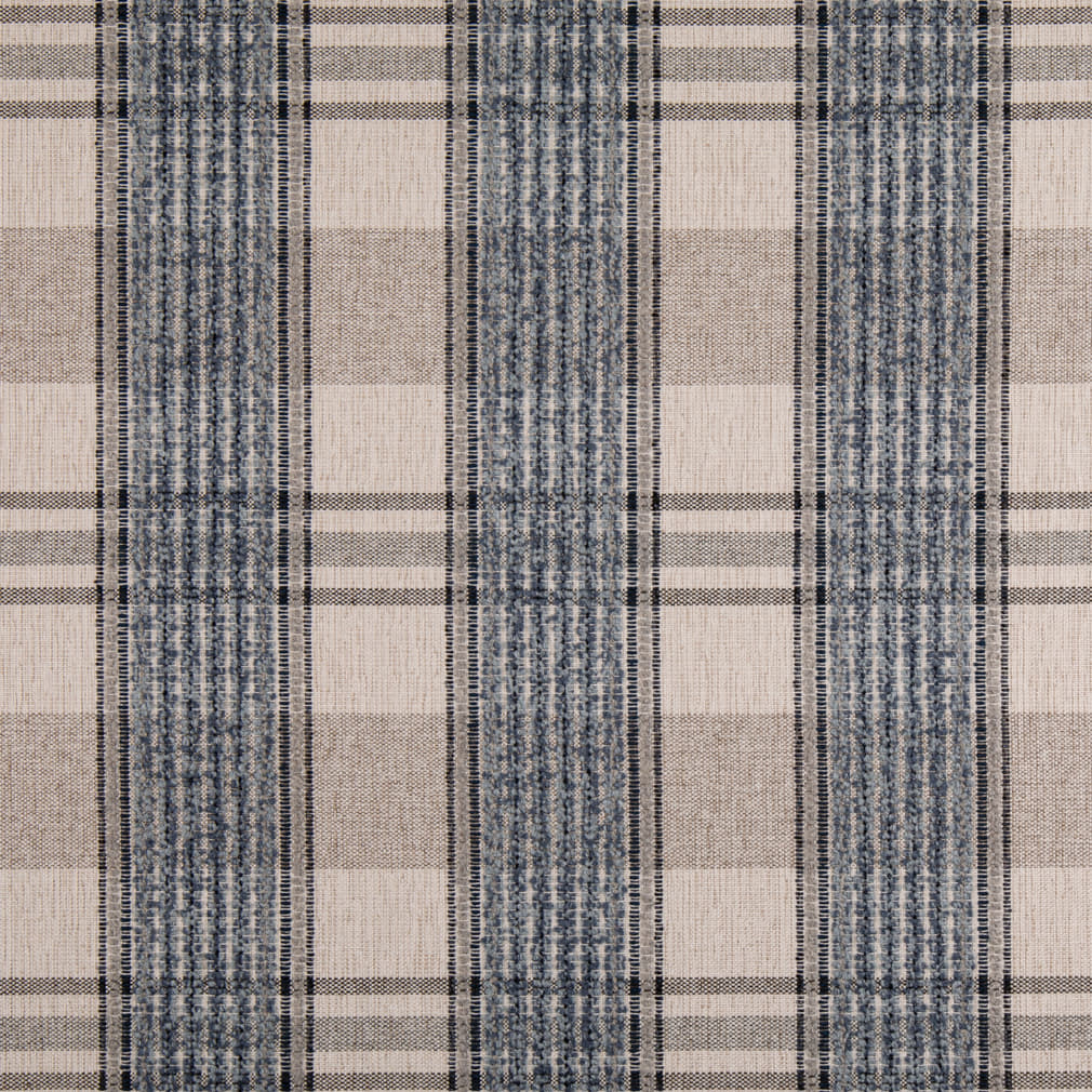 D5066 Plaid Tide Blue Charlotte Fabrics
