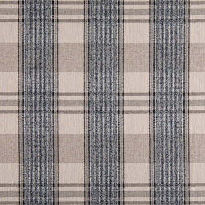 D5066 Plaid Tide Blue Charlotte Fabrics