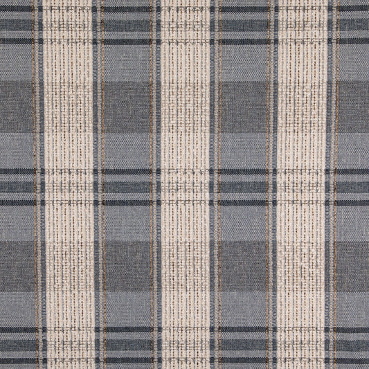 D5067 Plaid Horizon Blue Charlotte Fabrics