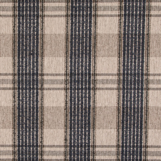 D5068 Plaid Blueberry Blue Charlotte Fabrics