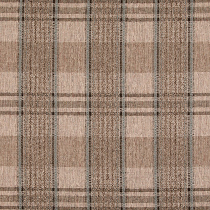 D5069 Plaid Sky Blue Charlotte Fabrics