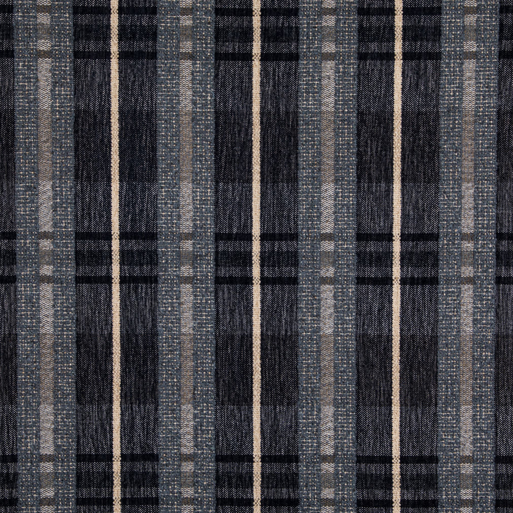 D5070 Plaid Cadet Blue Charlotte Fabrics
