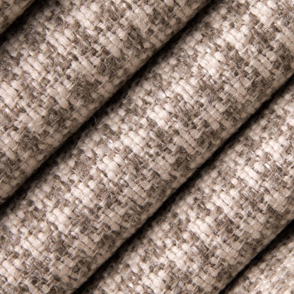 D5072 Check & Houndstooth Dove Grey & Silver Charlotte Fabrics