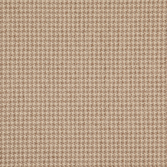 D5075 Check & Houndstooth Almond Beige & Taupe Charlotte Fabrics