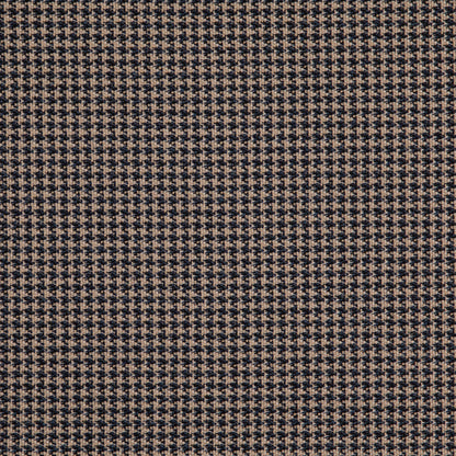 D5079 Check & Houndstooth Navy Blue Charlotte Fabrics