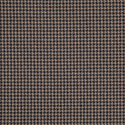 D5079 Check & Houndstooth Navy Blue Charlotte Fabrics