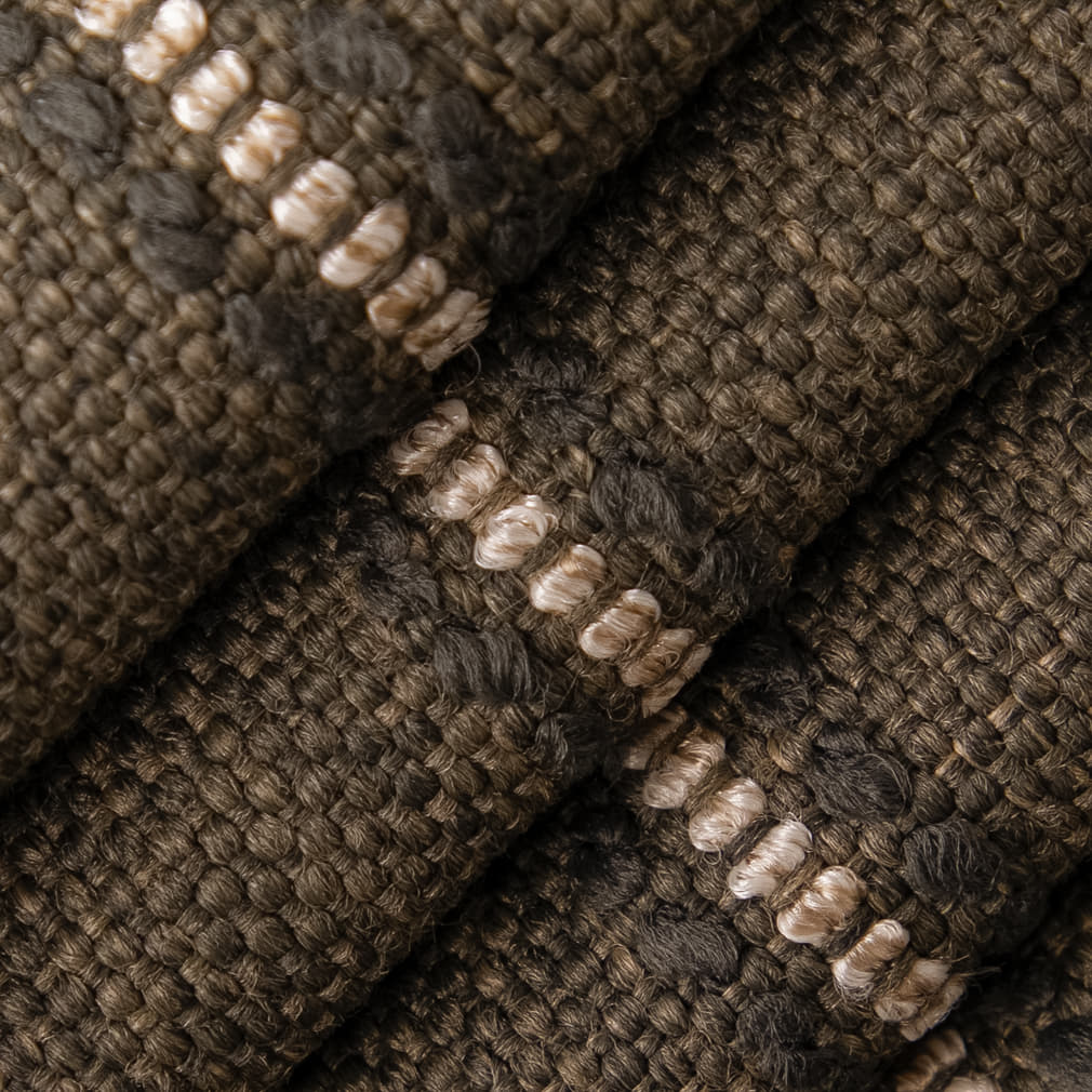 D5082 Stripe Pine Green Charlotte Fabrics