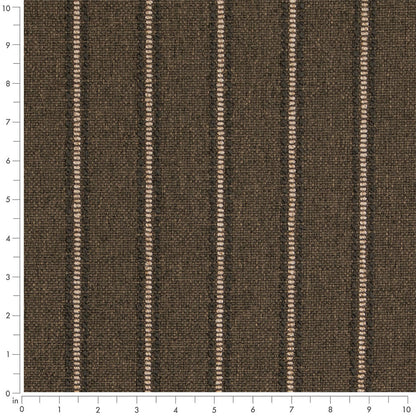 D5082 Stripe Pine Green Charlotte Fabrics