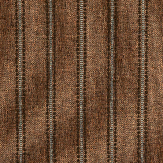D5084 Stripe Tawny Blue,Brown Charlotte Fabrics
