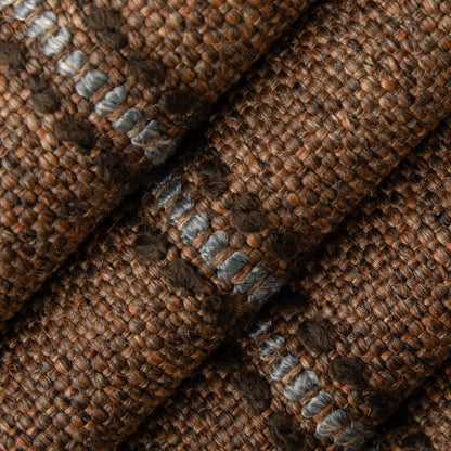 D5084 Stripe Tawny Blue,Brown Charlotte Fabrics