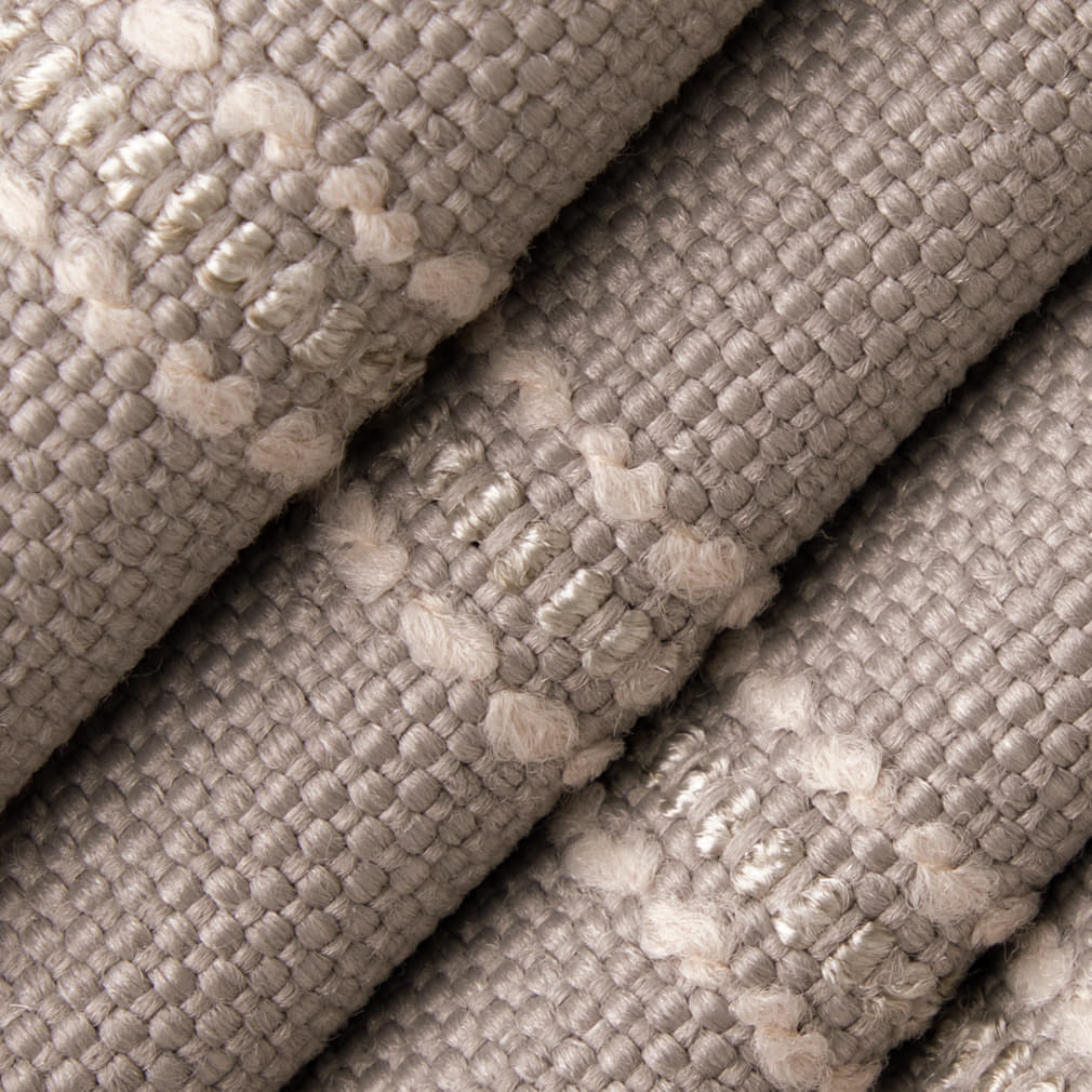 D5086 Stripe Dove Grey & Silver Charlotte Fabrics