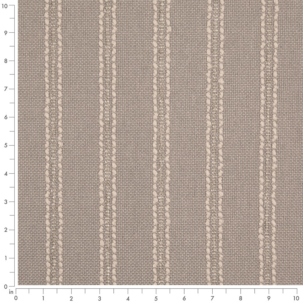 D5086 Stripe Dove Grey & Silver Charlotte Fabrics
