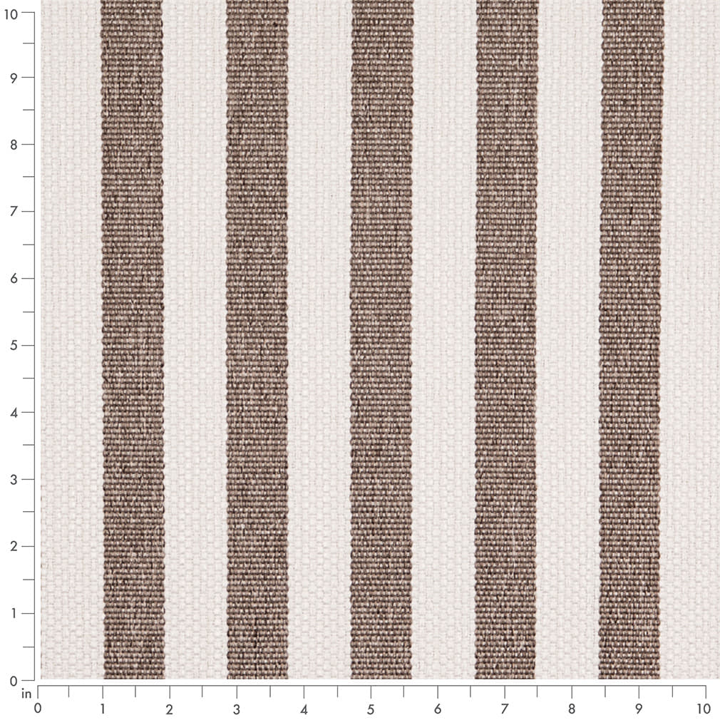 D5094 Stripe Taupe Brown Charlotte Fabrics