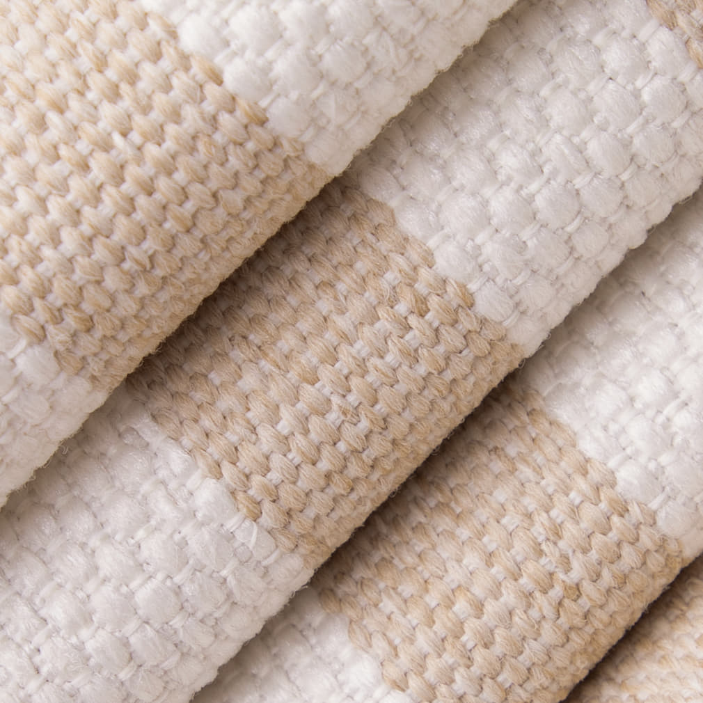 D5095 Stripe Biscuit Beige & Taupe Charlotte Fabrics