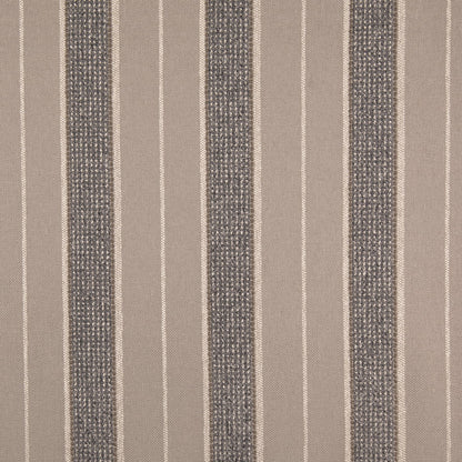 D5097 Stripe Pumice Grey & Silver Charlotte Fabrics