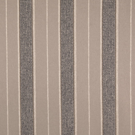 D5097 Stripe Pumice Grey & Silver Charlotte Fabrics
