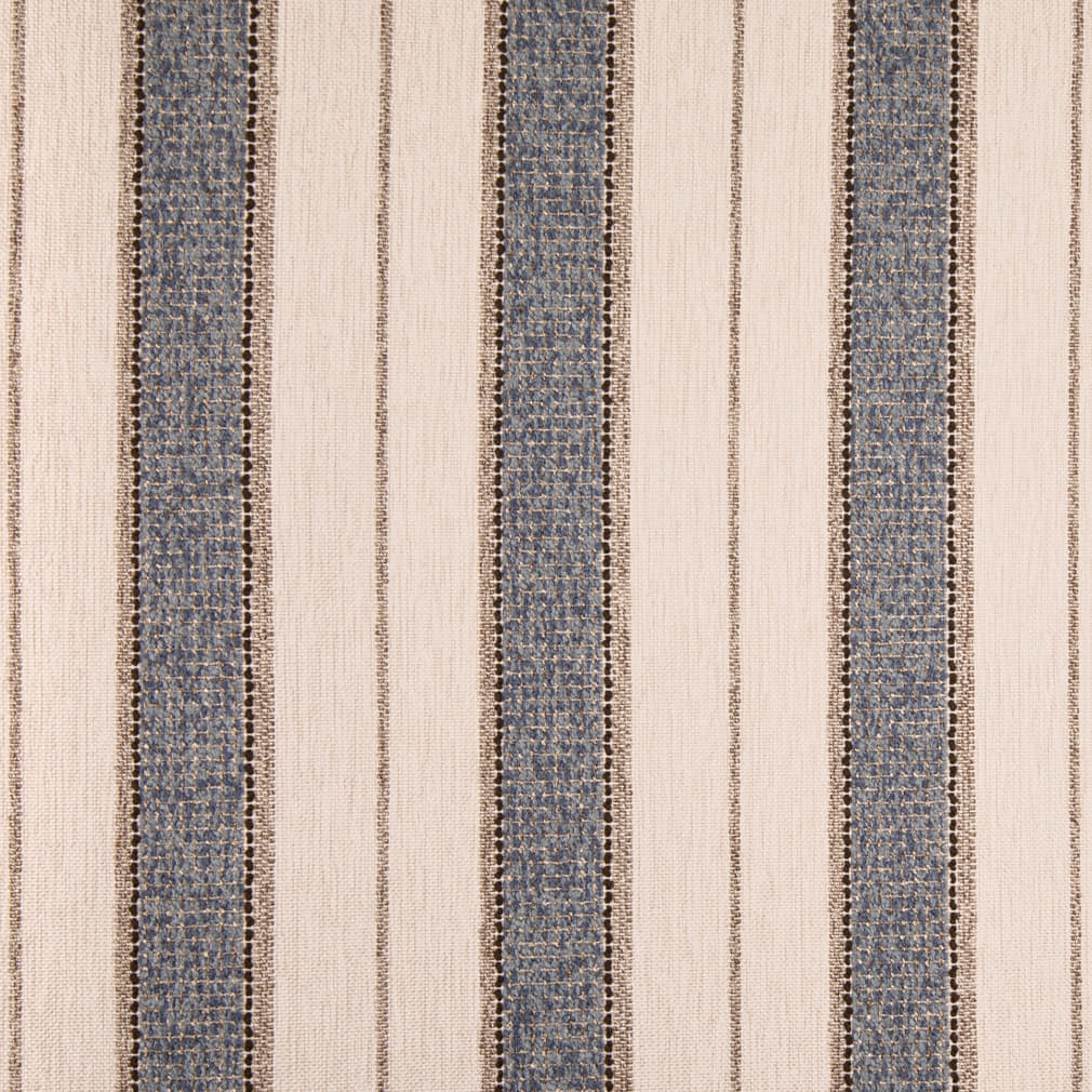 D5100 Stripe Blue Blue Charlotte Fabrics