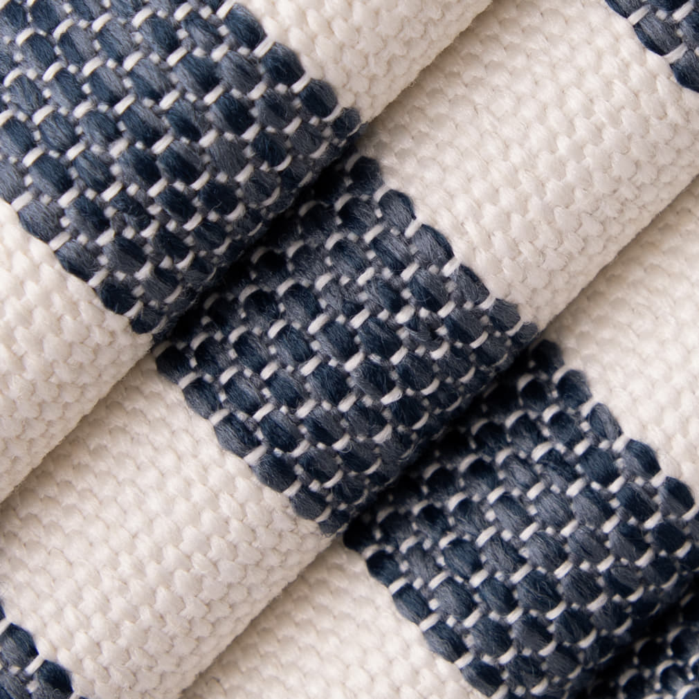 D5101 Stripe Cadet Blue Charlotte Fabrics
