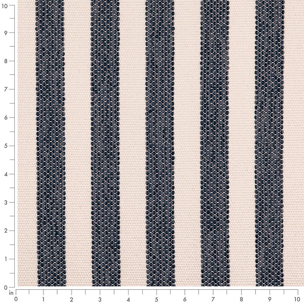 D5101 Stripe Cadet Blue Charlotte Fabrics