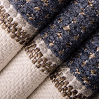 D5102 Stripe Denim Blue Charlotte Fabrics