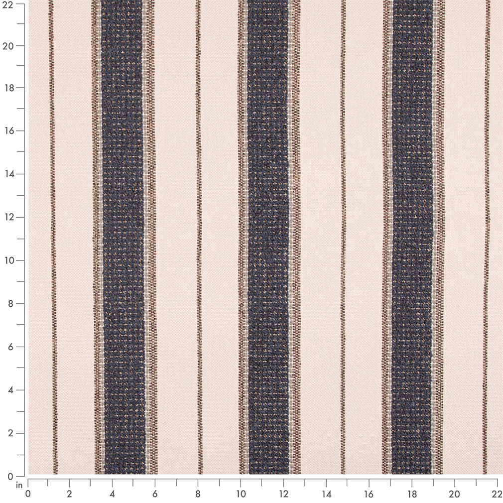 D5102 Stripe Denim Blue Charlotte Fabrics
