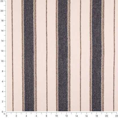 D5102 Stripe Denim Blue Charlotte Fabrics