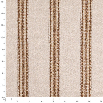 D5104 Stripe Camel Brown Charlotte Fabrics