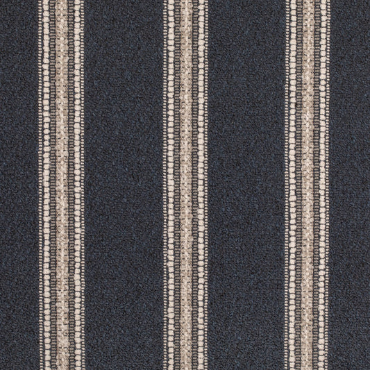 D5108 Stripe Admiral Blue Charlotte Fabrics