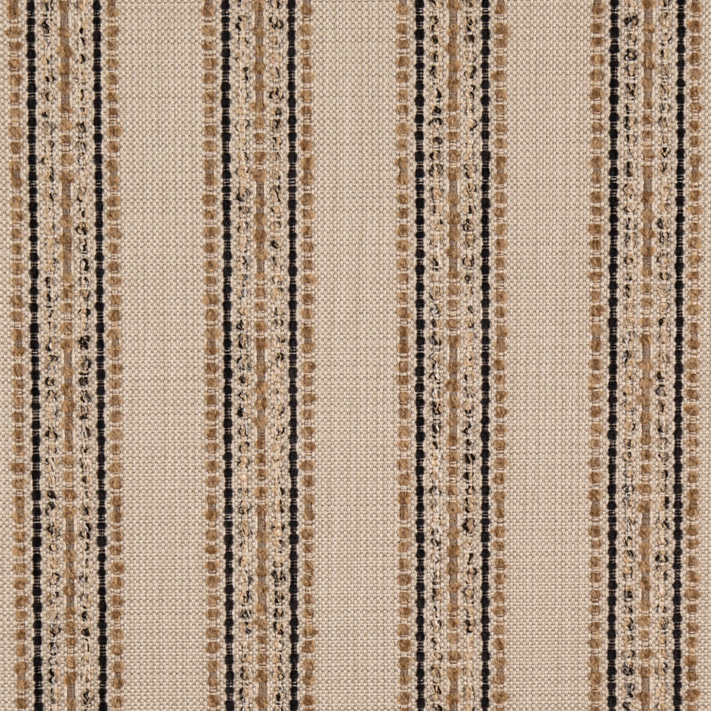 D5109 Stripe Sepia Brown Charlotte Fabrics