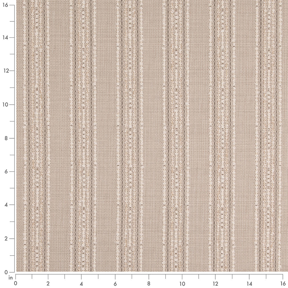 D5110 Stripe Pebble Beige & Taupe Charlotte Fabrics
