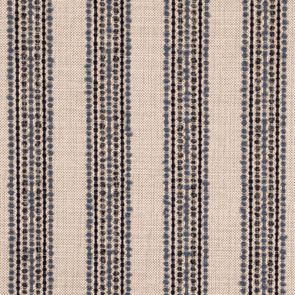 D5112 Stripe Blueberry Blue Charlotte Fabrics