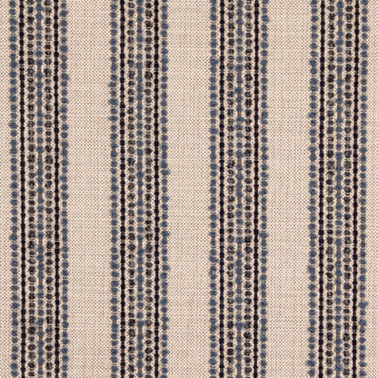 D5112 Stripe Blueberry Blue Charlotte Fabrics